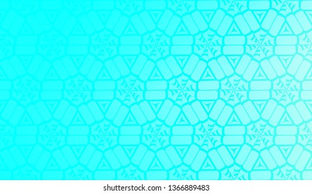 Modern pattern with curved line. Triangles, line, geometric elements. Vector illustration. Design for flyer, wallpaper, presentation, paper. Gradient color.
