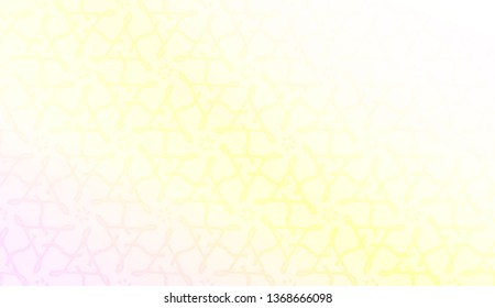 Modern pattern with curved line. Triangles, line, geometric elements. Vector illustration. Design for flyer, wallpaper, presentation, paper. Gradient color.