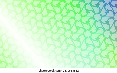 Modern pattern with curved line. Triangles, line, geometric elements. Vector illustration. Design for flyer, wallpaper, presentation, paper. Gradient color.