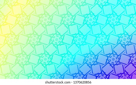Modern pattern with curved line. Triangles, line, geometric elements. Vector illustration. Design for flyer, wallpaper, presentation, paper. Gradient color.