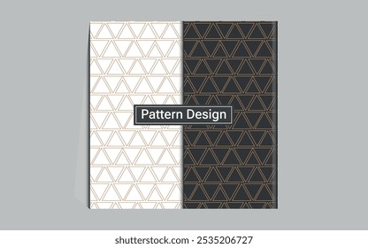 Modern pattern design . elegant geometric pattern design . vector.