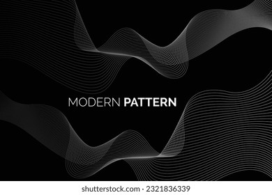 Modern pattern design for tech 3D, 3D pattern 