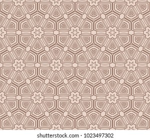 modern pattern of geometric ornament. Seamless vector illustration. for interior design, wallpaper.