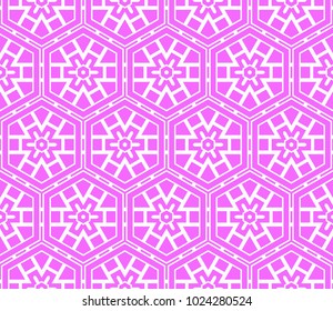 modern pattern of geometric ornament. Seamless vector illustration. for interior design, wallpaper.