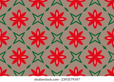 Modern pattern with geometric ornaments for invitation card, scrapbook, banner, postcard. Ornaments on dishes, textiles, wallpaper. Abstract decorative vintage texture.