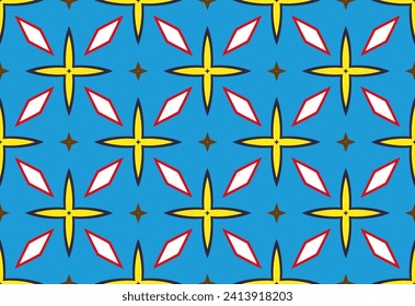 Modern pattern with geometric ornaments for invitation card, scrapbook, banner, postcard. Ornaments on dishes, textiles, wallpaper. Abstract decorative vintage texture.