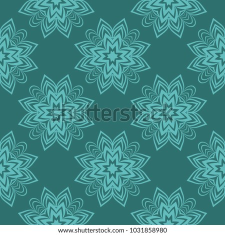 Modern pattern with geometric stilysh design. Vector illustration on color background