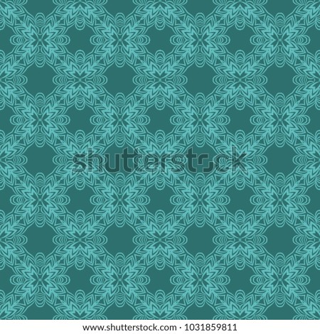 Modern pattern with geometric stilysh design. Vector illustration on color background