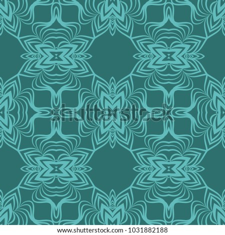 Modern pattern with geometric stilysh design. Vector illustration on color background