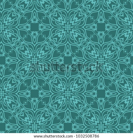 Modern pattern with geometric stilysh design. Vector illustration on color background