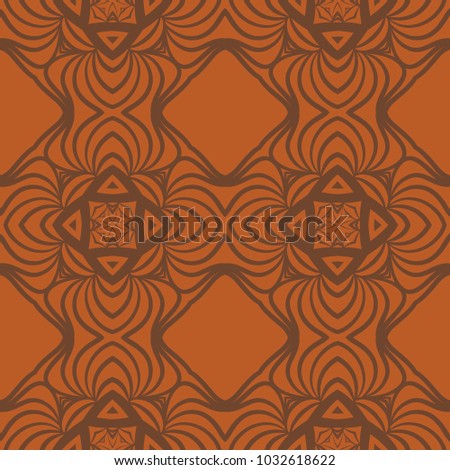Modern pattern with geometric stilysh design. Vector illustration on color background