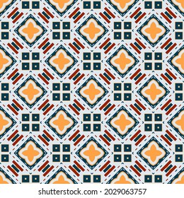 Modern pattern ornament. Abstract shape seamless design ready for print