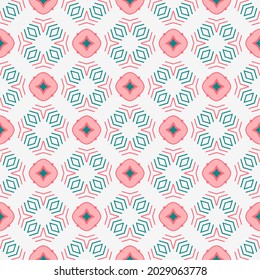 Modern pattern ornament. Abstract shape seamless design ready for print