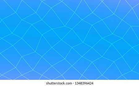Modern pattern in polygonal mesh style. For wallpaper, presentation background, interior design, fashion print. Vector illustration. Creative gradient color