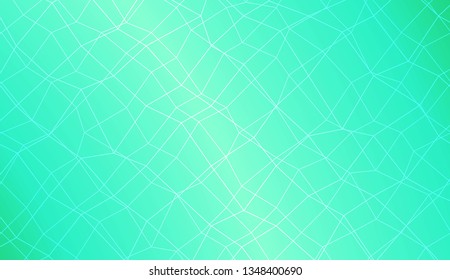 Modern pattern in polygonal mesh style. For wallpaper, presentation background, interior design, fashion print. Vector illustration. Creative gradient color