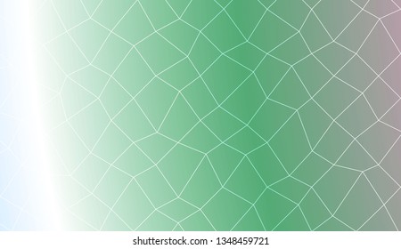 Modern pattern in polygonal mesh style. For wallpaper, presentation background, interior design, fashion print. Vector illustration. Creative gradient color