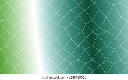 Modern pattern in polygonal mesh style. Decorative design For interior wallpaper, smart design, fashion print. Vector illustration. Creative gradient color