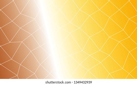 Modern pattern in polygonal mesh style. Decorative design For interior wallpaper, smart design, fashion print. Vector illustration. Creative gradient color