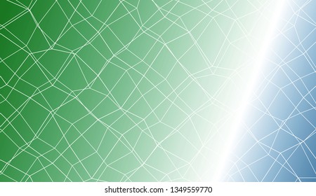 Modern pattern in polygonal mesh style. Decorative design For interior wallpaper, smart design, fashion print. Vector illustration. Creative gradient color