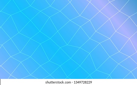 Modern pattern in polygonal mesh style. For wallpaper, presentation background, interior design, fashion print. Vector illustration. Creative gradient color