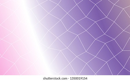 Modern pattern in polygonal mesh style. For wallpaper, presentation background, interior design, fashion print. Vector illustration. Creative gradient color