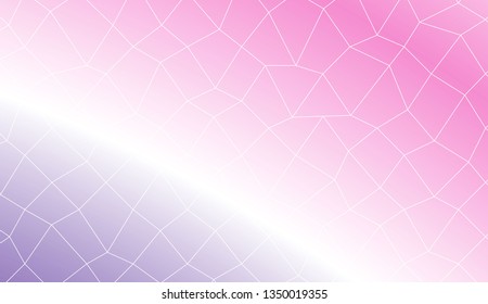 Modern pattern in polygonal mesh style. For wallpaper, presentation background, interior design, fashion print. Vector illustration. Creative gradient color