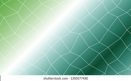Modern pattern in polygonal mesh style. Decorative design For interior wallpaper, smart design, fashion print. Vector illustration. Creative gradient color