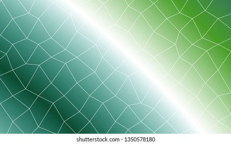 Modern pattern in polygonal mesh style. Decorative design For interior wallpaper, smart design, fashion print. Vector illustration. Creative gradient color