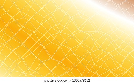 Modern pattern in polygonal mesh style. Decorative design For interior wallpaper, smart design, fashion print. Vector illustration. Creative gradient color
