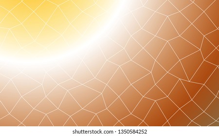 Modern pattern in polygonal mesh style. Decorative design For interior wallpaper, smart design, fashion print. Vector illustration. Creative gradient color
