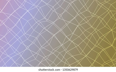 Modern pattern in polygonal mesh style. For wallpaper, presentation background, interior design, fashion print. Vector illustration. Creative gradient color