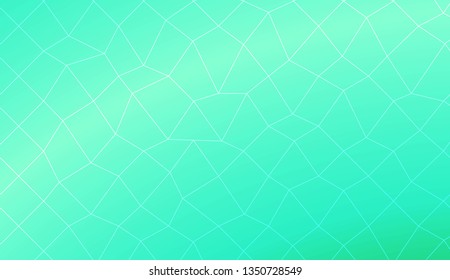 Modern pattern in polygonal mesh style. For wallpaper, presentation background, interior design, fashion print. Vector illustration. Creative gradient color