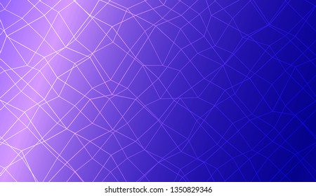Modern pattern in polygonal mesh style. For wallpaper, presentation background, interior design, fashion print. Vector illustration. Creative gradient color