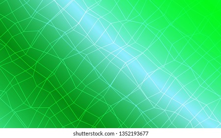 Modern pattern in polygonal mesh style. For wallpaper, presentation background, interior design, fashion print. Vector illustration. Creative gradient color