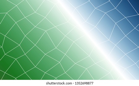Modern pattern in polygonal mesh style. Decorative design For interior wallpaper, smart design, fashion print. Vector illustration. Creative gradient color