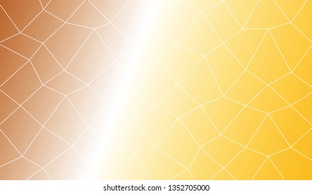 Modern pattern in polygonal mesh style. Decorative design For interior wallpaper, smart design, fashion print. Vector illustration. Creative gradient color