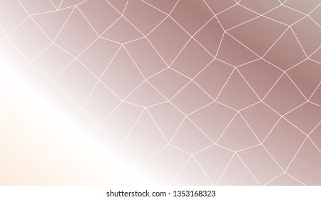 Modern pattern in polygonal mesh style. For wallpaper, presentation background, interior design, fashion print. Vector illustration. Creative gradient color