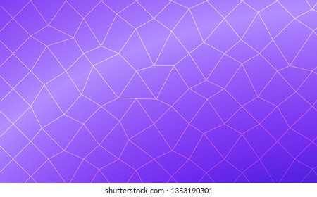 Modern pattern in polygonal mesh style. For wallpaper, presentation background, interior design, fashion print. Vector illustration. Creative gradient color