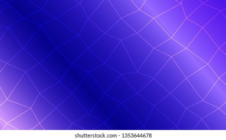 Modern pattern in polygonal mesh style. For wallpaper, presentation background, interior design, fashion print. Vector illustration. Creative gradient color
