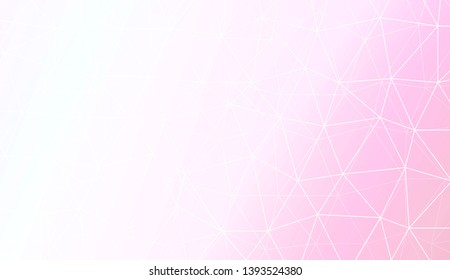 Modern pattern in polygonal pattern with triangles style. Decorative design For interior wallpaper, smart design, fashion print. Vector illustration. Blurred Background, Smooth Gradient Texture Color