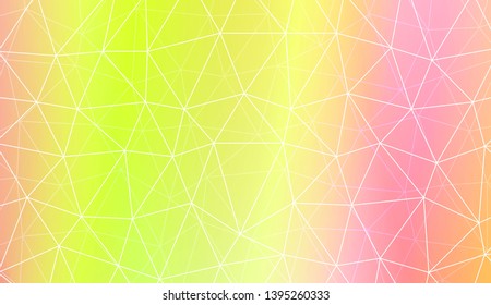 Modern pattern in polygonal pattern with triangles style. Decorative design For interior wallpaper, smart design, fashion print. Vector illustration. Blurred Background, Smooth Gradient Texture Color