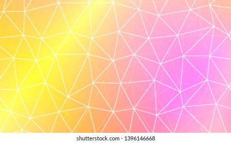Modern pattern in polygonal pattern with triangles style. Decorative design For interior wallpaper, smart design, fashion print. Vector illustration. Blurred Background, Smooth Gradient Texture Color