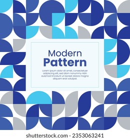 Modern Pattern Social Media Cover Design