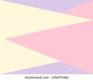 modern pattern summer print yellow pink lilac triangles