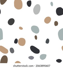 Modern pattern Terrazzo. Good and easy use for your any design and ideas. Perfect for packaging and branding projects, web design, as wall art, stationery,for social media and so much more.
