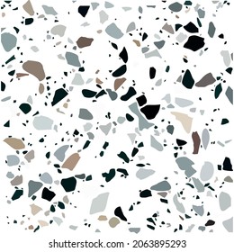 Modern pattern Terrazzo. Good and easy use for your any design and ideas. Perfect for packaging and branding projects, web design, as wall art, stationery,for social media and so much more.