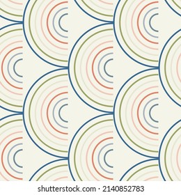 Modern pattern for textile design. Abstract background. Vector design element.