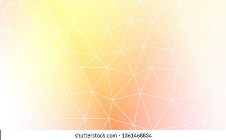 Modern pattern in triangles style. Decorative design For interior wallpaper, smart design, fashion print. Vector illustration. Blurred Background, Smooth Gradient Texture Color