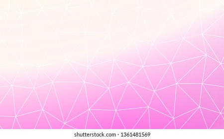 Modern pattern in triangles style. Decorative design For interior wallpaper, smart design, fashion print. Vector illustration. Blurred Background, Smooth Gradient Texture Color