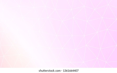 Modern pattern in triangles style. Decorative design For interior wallpaper, smart design, fashion print. Vector illustration. Blurred Background, Smooth Gradient Texture Color